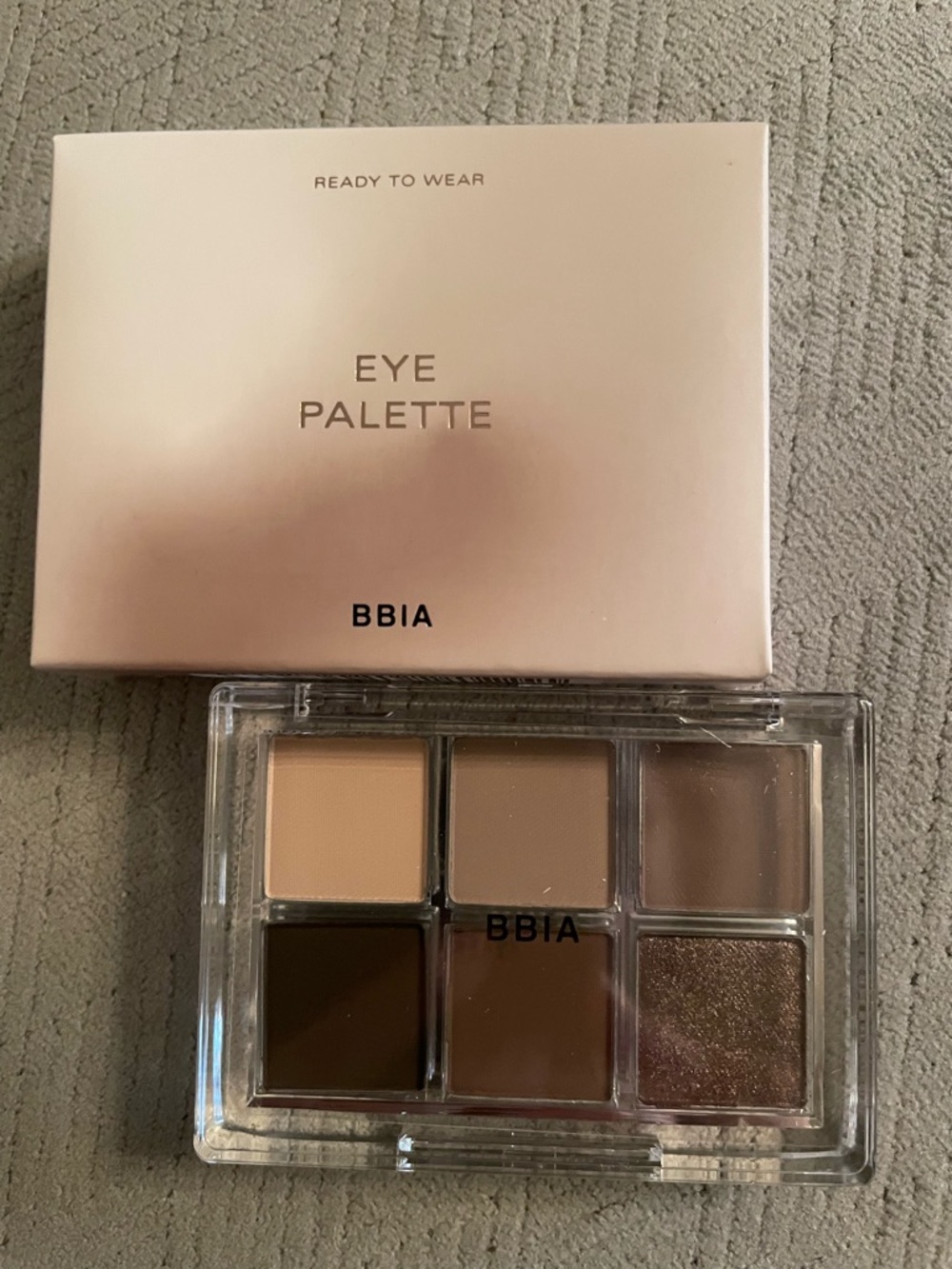 Bbia Neutral Brown Eye Palette - Warm Beige & Brown Shades